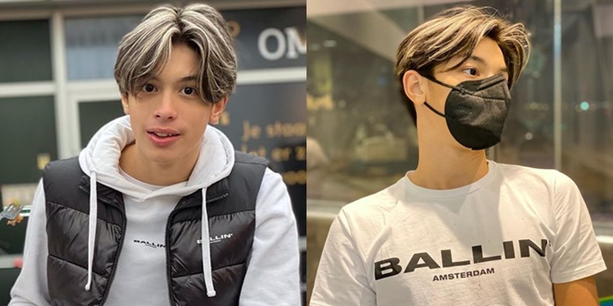 More Westernized, Here's a Series of Handsome Photos of Eddy Meijer, Maudy Koesnaedi's Son, with His New Hairstyle Adorned with Blonde Highlights!