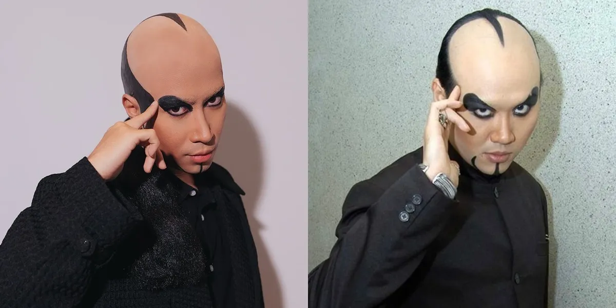 Becoming a Comedian! A Portrait of Vidi Aldiano Cosplaying Deddy Corbuzier from the Magician Era, Making Everyone Laugh Even Though He Might Get 'Sued'