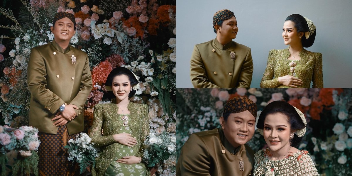 Once Experienced Miscarriage, 8 Portraits of Bella Bonita and Denny Caknan Going Through the Mitoni Procession - Full of Laughter and Happiness