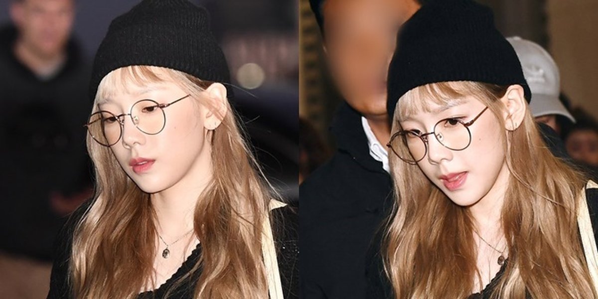 Made Fans Worried, Taeyeon SNSD Appears Strong at the Airport