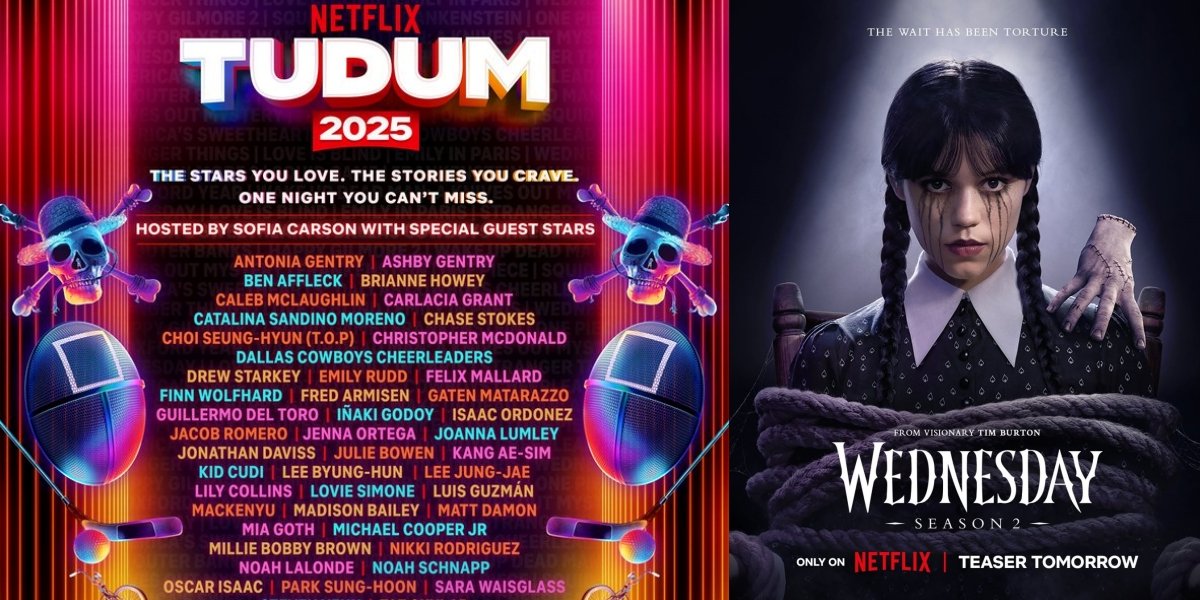 Once Booming, Here’s the List of Films and Series Most Anticipated by Fans at Netflix Tudum 2025