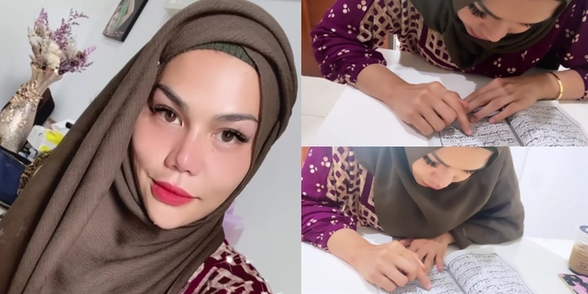 Once Mocked for Looking Sexy During a Vacation in Bali, Check Out Katty Butterfly's Photos of Learning to Recite the Quran - Flooded with Praise and Support from Netizens