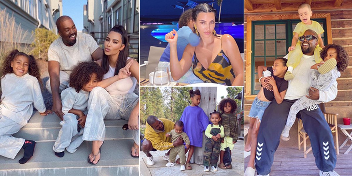 Once rumored to be getting divorced, these photos prove that Kim Kardashian & Kanye West are still harmonious