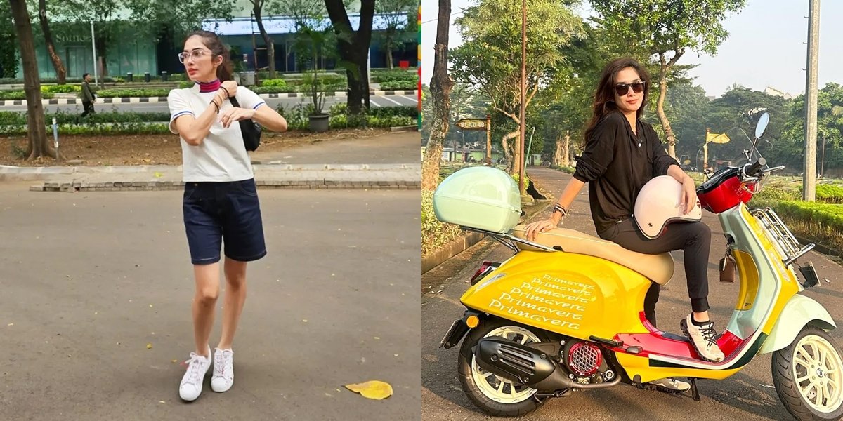 Once Called Skinny and Like an Old Lady, 8 Photos of Ussy Sulistiawaty Who Still Looks Beautiful in Casual Style - Slim Legs Highlighted