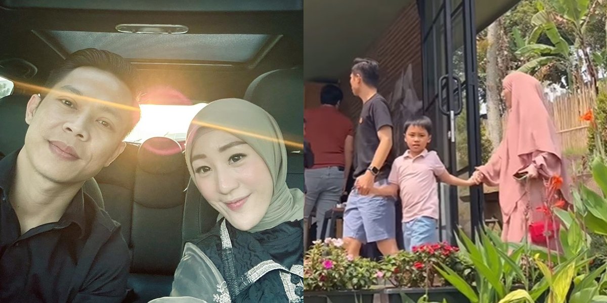 Embarrassed at First, Here are 8 Intimate and Happy Moments of Larissa Chou with Her New Family - Showing Moments of Forehead Kiss