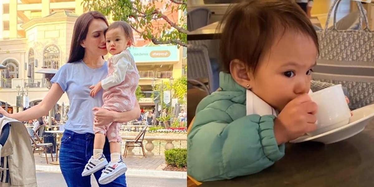 Amidst Divorce Rumors, 8 First Photos of Shandy Aulia Inviting Baby Claire to Fly to America - Sweet Moments Together