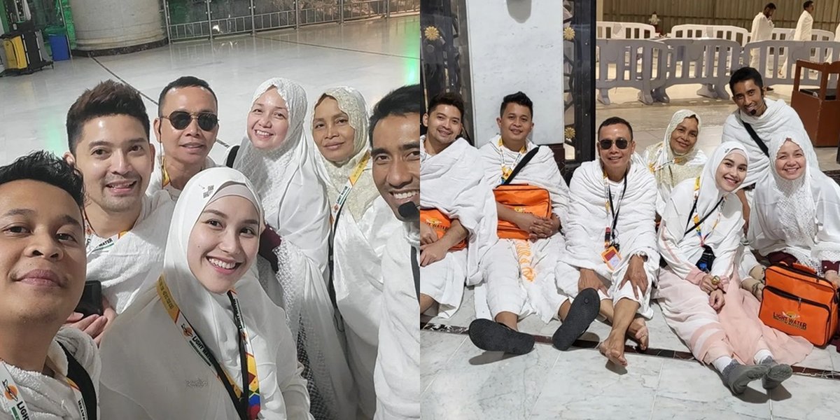 Ayu Ting Ting's Latest Condition When She Was Sick in Mecca, Her Face is No Longer Pale 