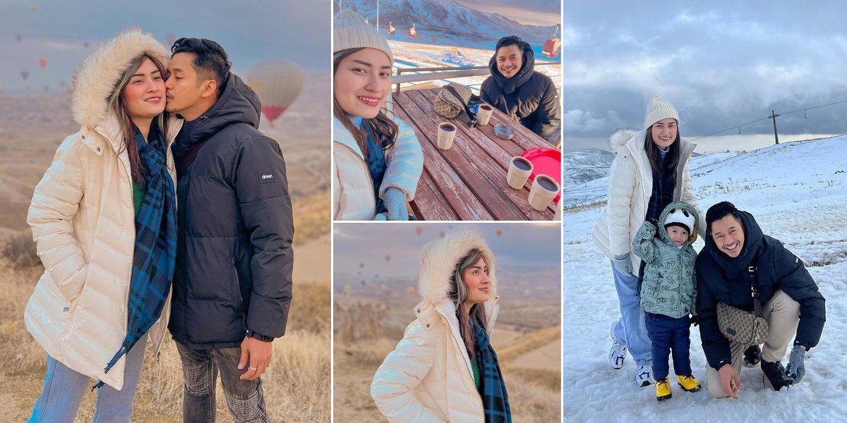 After Returning from Umrah, Adly Fairuz and Angbeen Rishi Continue Romantic Vacation in Cappadocia, Turkey