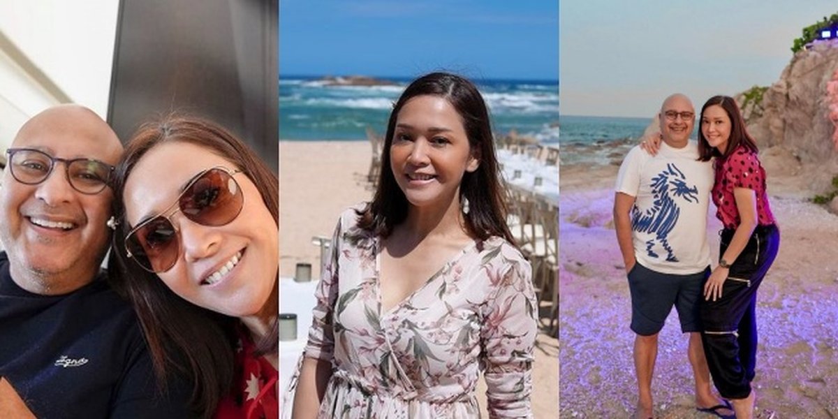 Feels Like Honeymoon Again, 7 Photos of Maia Estianty's Vacation with Her Husband in Mexico - Netizens Focus: Turns Out Irwan Mussry Also Has Flip Flops