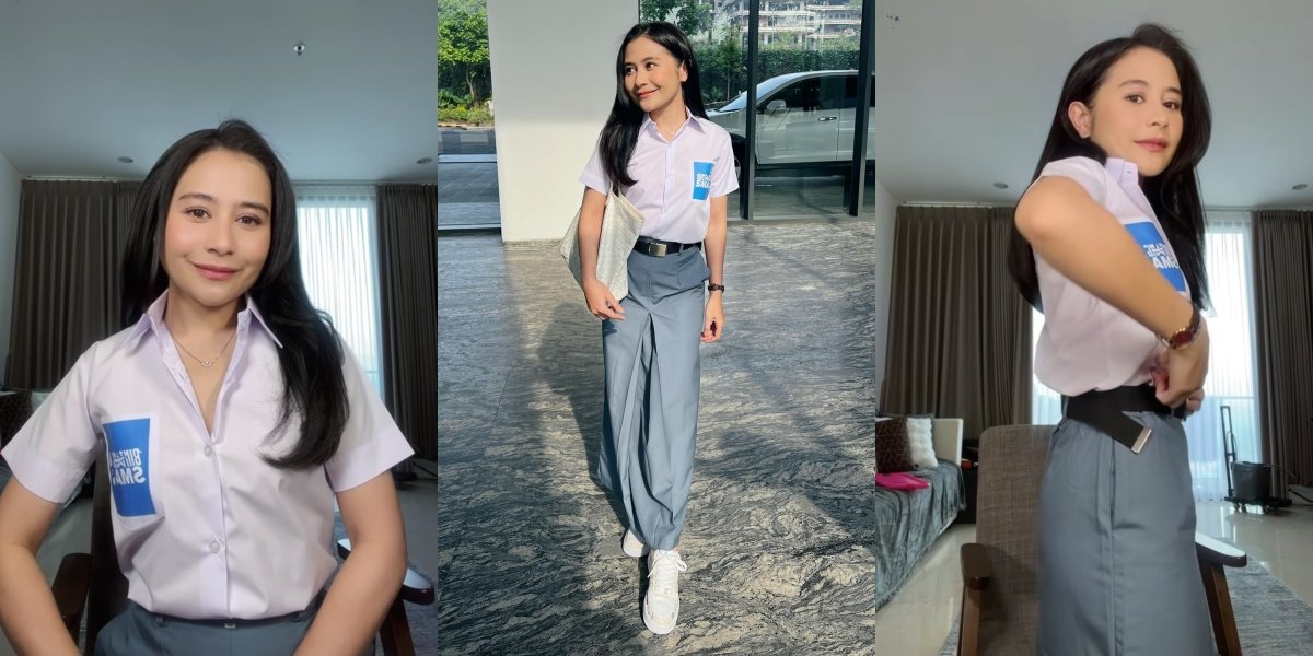 Feels Like Still a Teen, 10 Photos of Prilly Latuconsina in High School Uniform - Slim Waist Becomes the Spotlight