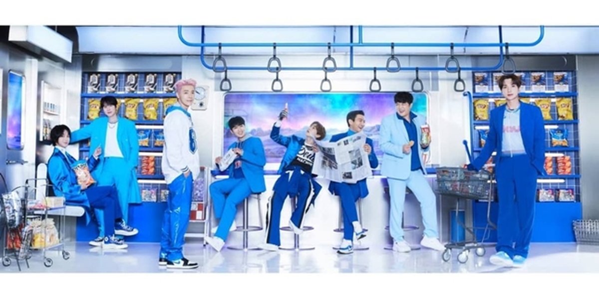 All Blue, Super Junior Looks Cool and Fresh in the Latest Teaser for SMCU EXPRESS 2022