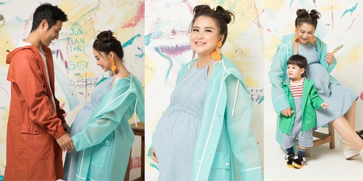 All About Pastels, Princess Titian Looks Beautiful in Her Latest Maternity Shoot!