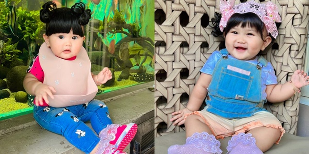 Often Called Like a Doll, 8 Photos of Meshwa, the Youngest Child of Denny Cagur and Shanty, That Successfully Make Netizens Adore - Even More Chubby!