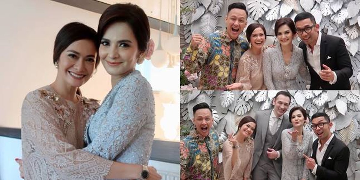 Often Mistaken for Twins, Here are 10 Pictures of Ersa Mayori's Happiness Seeing Cut Tary's Wedding