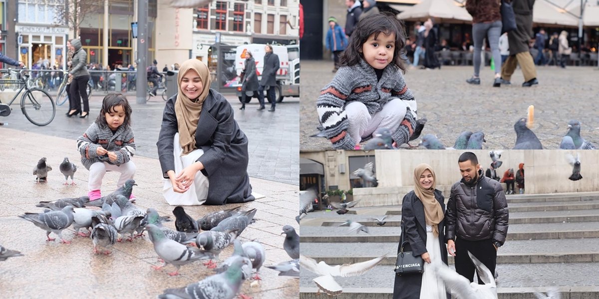 The Excitement of Shireen Sungkar's Vacation, Compact with Children in the Netherlands!