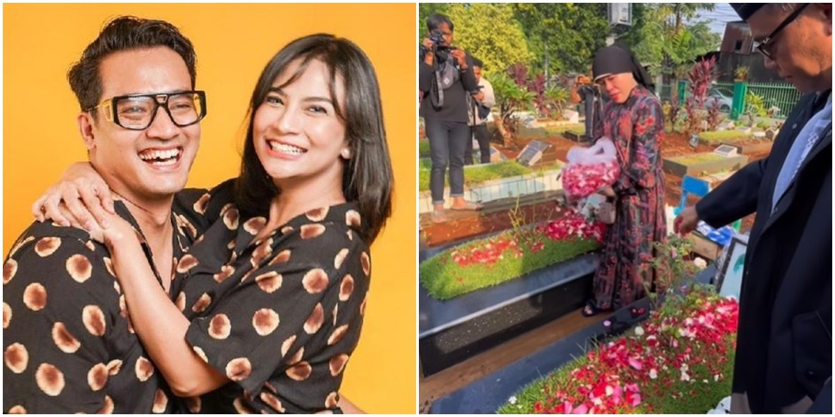 One Year After Leaving, Here are 8 Photos of the Condition of Vanessa Angel and Bibi Ardiansyah's Graves