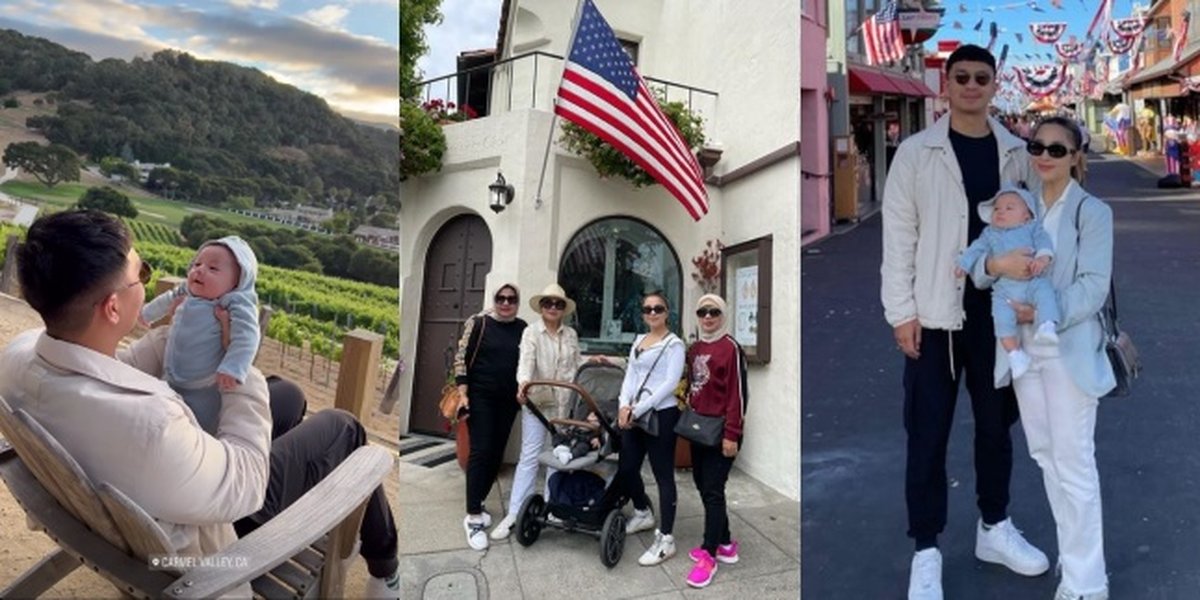 Everyday Strolling, 11 Photos of Nikita Willy's Vacation in the United States that Make Netizens Jealous - Introducing Traveling to Baby Izz Since Early Age