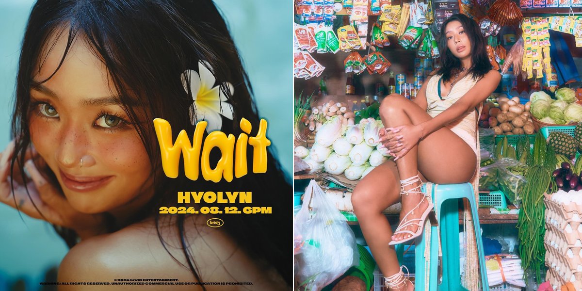 Ready for Comeback, Summer Queen Hyolyn Sistar Releases Concept Photos at a Vegetable Stall