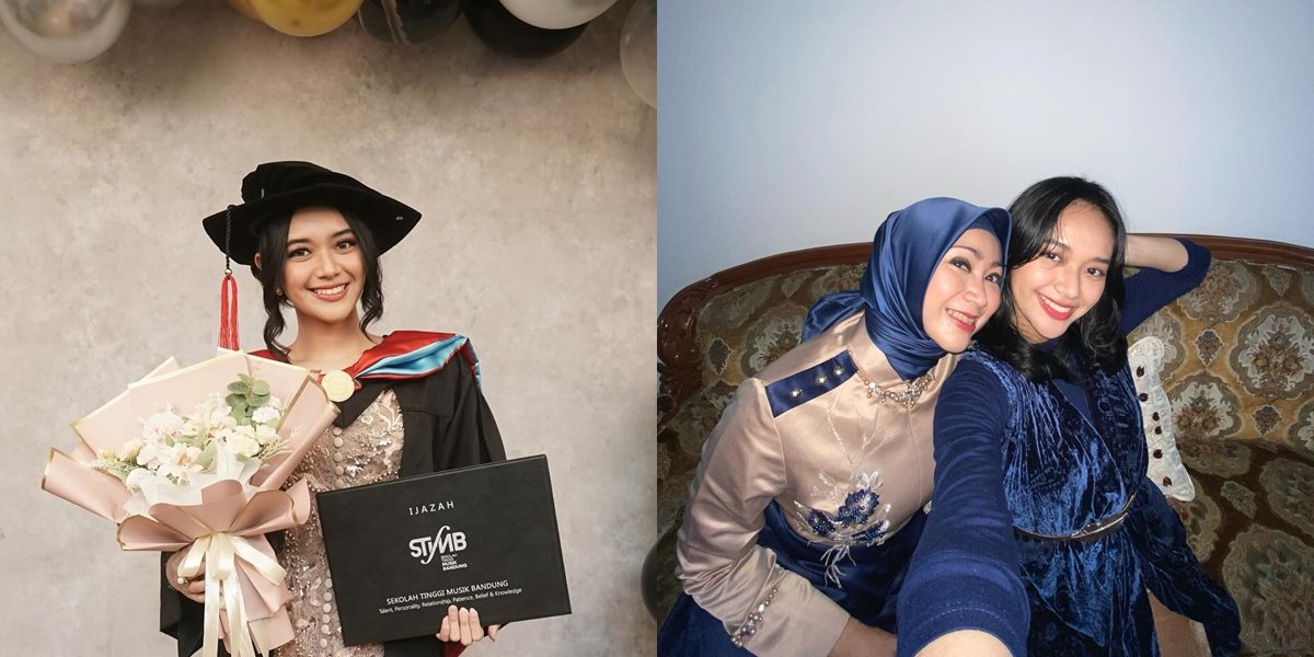 Ready to Follow in Her Mother's Footsteps, 8 Photos of Yunia, Ira Swara's Daughter, Who Graduated Cum Laude from the Bandung College of Music