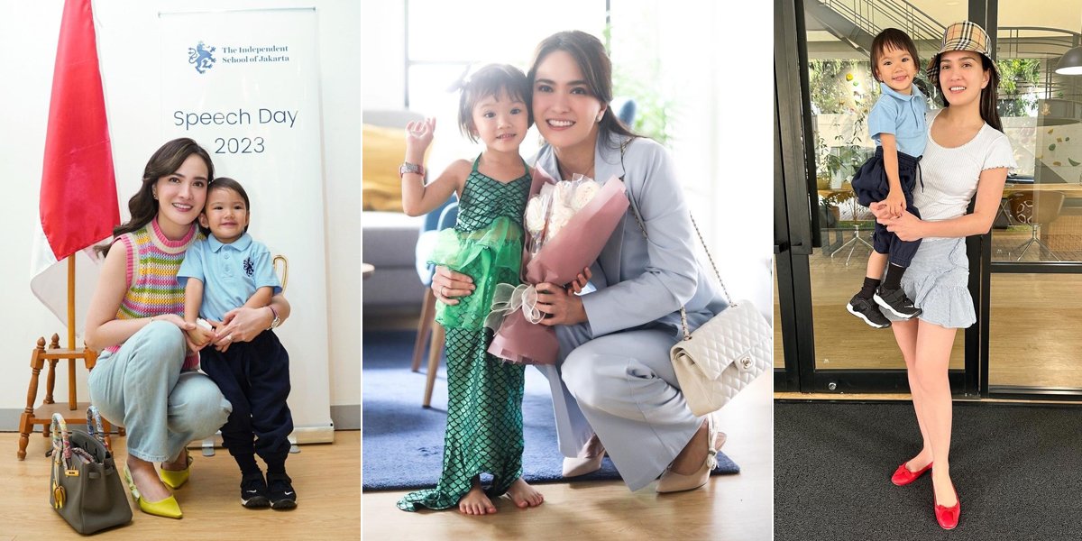 Ready to be a Single Mom, Here are Photos of Shandy Aulia Visiting Claire's School Without Her Husband