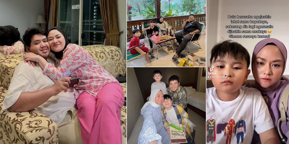 Indirectly Mocking the Karma of Daus Mini's Wife, Yunita Lestari is Now Happy with Her Husband & 2 Sons