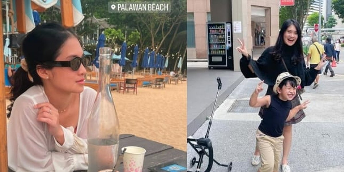 Single Mom at a Young Age, Peek at 7 Fun Photos of Vinessa Inez's Vacation to Singapore with Her Child