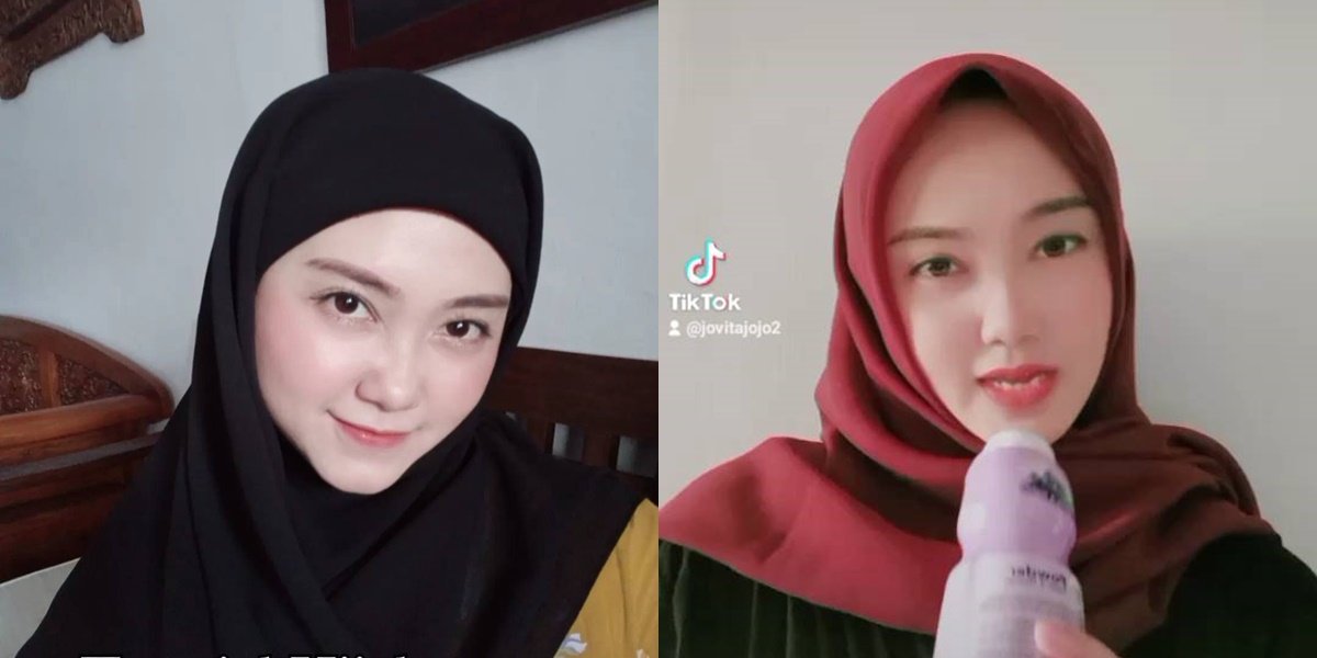 Sinta 'Keong Racun' Viral Again, Here's a Photo of Jojo Who is Now Wearing Hijab and Busy Being a Mother to Her Daughter