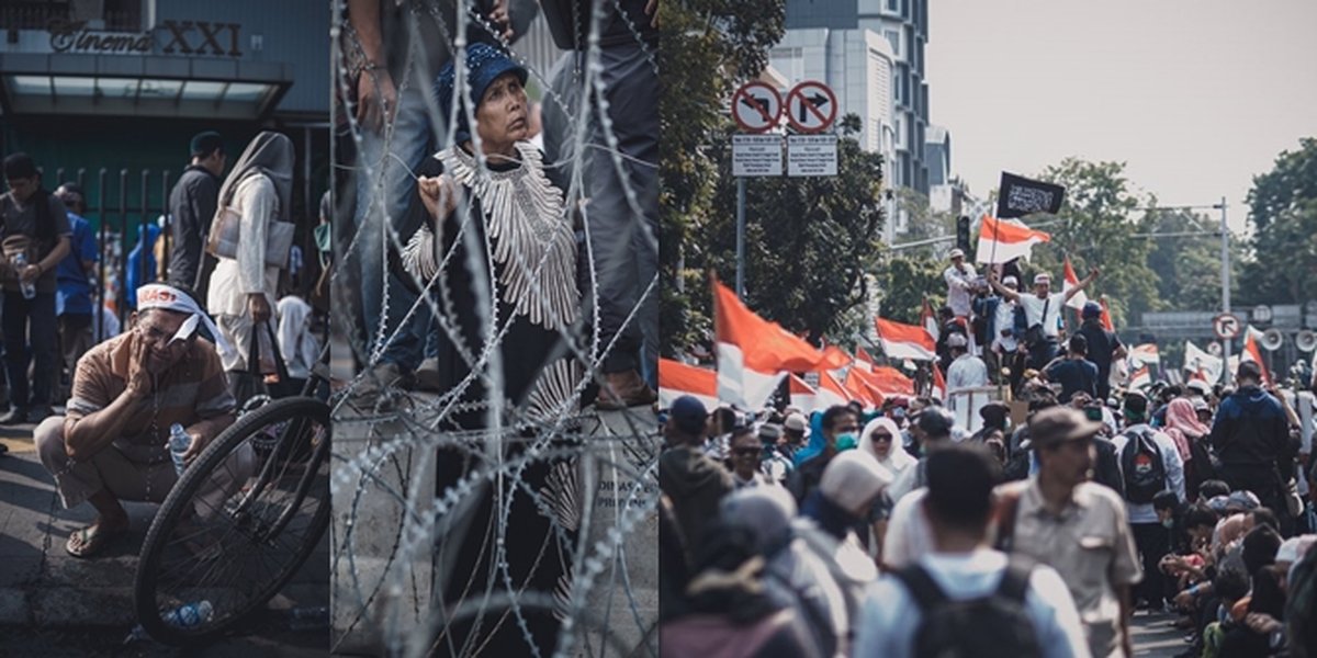 The Other Side of the May 22, 2019 Demonstrators Before the Riot