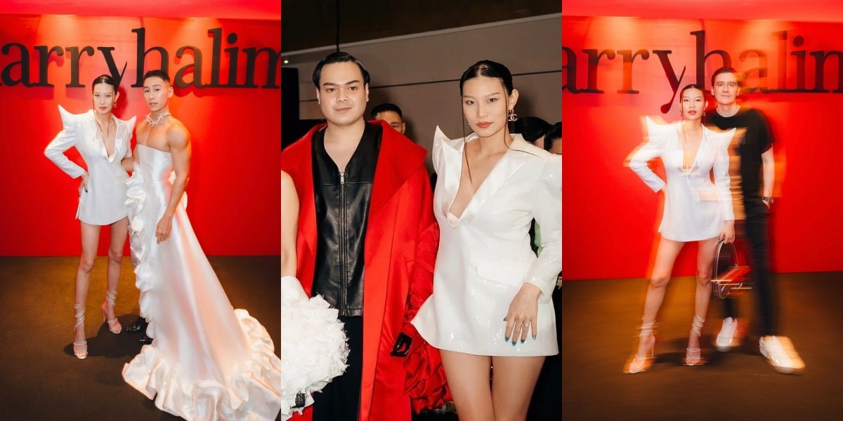 Slay! 7 Photos of Patria Gouw Attending Harry Halim's Fashion Show, Still Slim After Giving Birth Captivates Attention