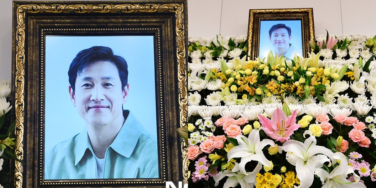 Lee Sun Kyun's Funeral Atmosphere, Adorned with Smiling Photos of the Deceased and Beautiful Flowers