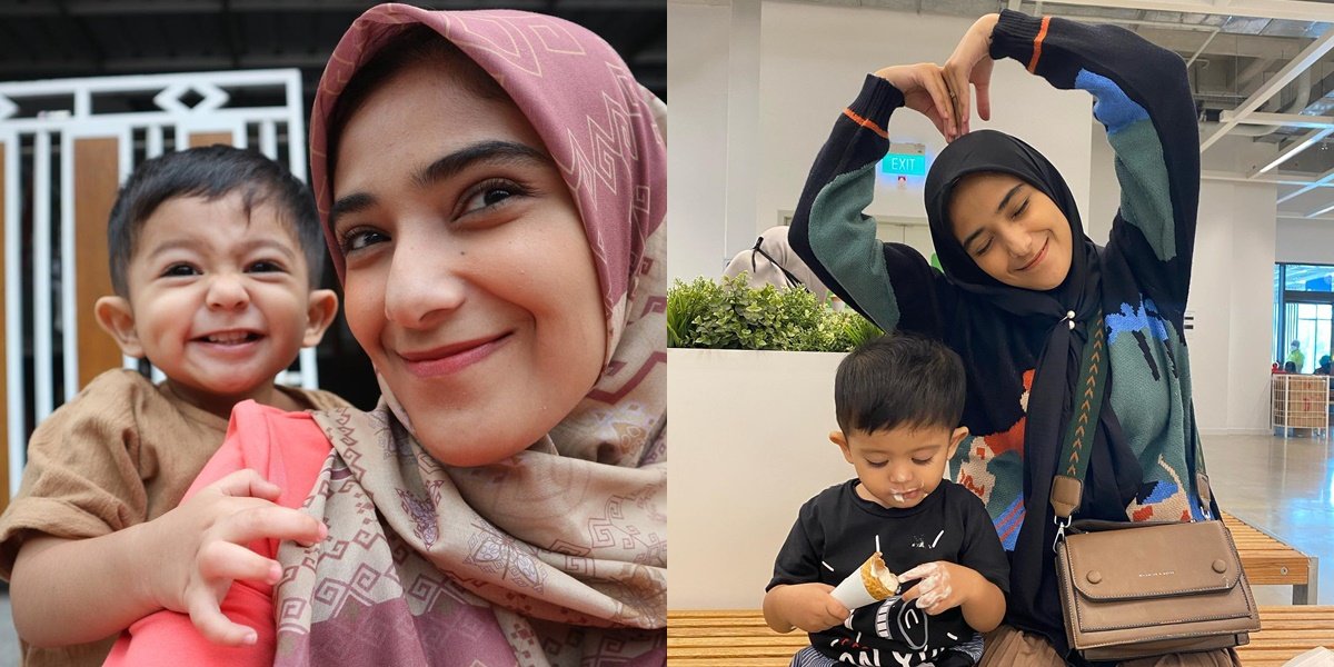 Already Can Be a Date Friend, These Photos of Nadya Mustika with Syaki Are Even More Handsome and Adorable - Her Smile Melts Your Heart