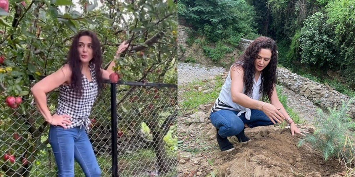 Rarely Playing Movies, Here's a Photo of Preity Zinta Who is Now a Apple Farmer