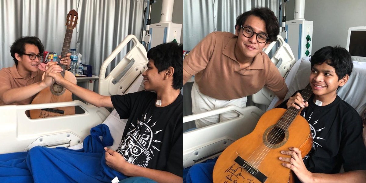 Recovered from Coma, 8 Photos of David Ozora Singing Joyfully with Ardhito Pramono Despite Still Being Bedridden in the Hospital