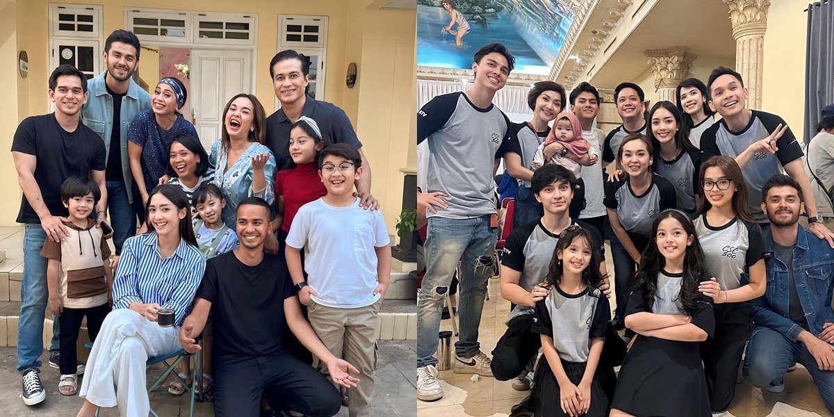 Already Reached 500 Episodes, Here are 8 Pictures of the Closeness of the Cast of the Soap Opera 'LOVE AFTER LOVE' on the Shooting Location