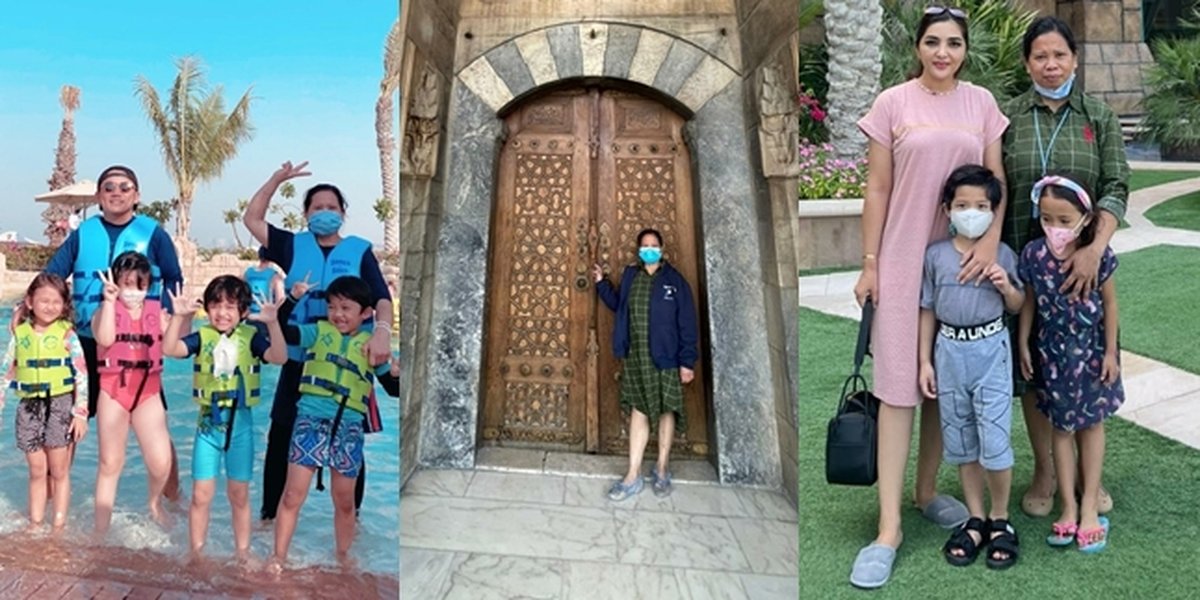 Success Making Netizens Envious, Check Out 7 Photos of Uteng ART Anang-Ashanty's Style During Vacation Abroad with Employers