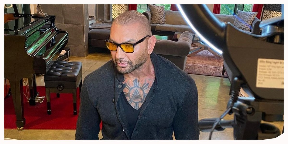 Success in His Acting in the Film 'DUNE', Here are 8 Pictures of Dave Bautista Looking a Bit Skinny