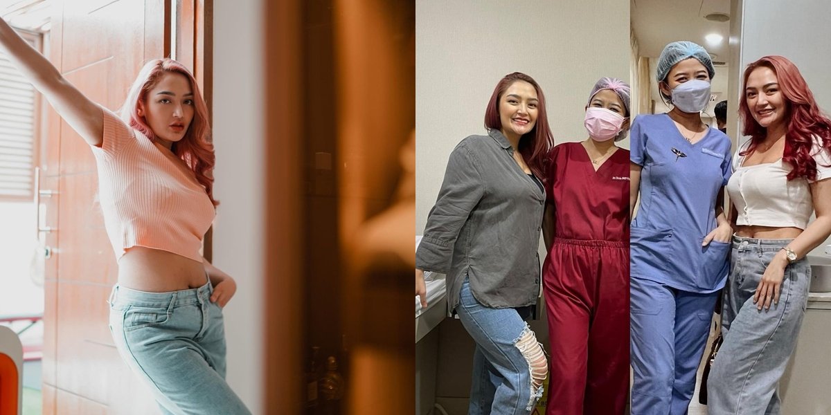 Successful in Losing 8 Kg, Siti Badriah's Slimmer Postpartum Look - Happy to Wear Crop Tops Again