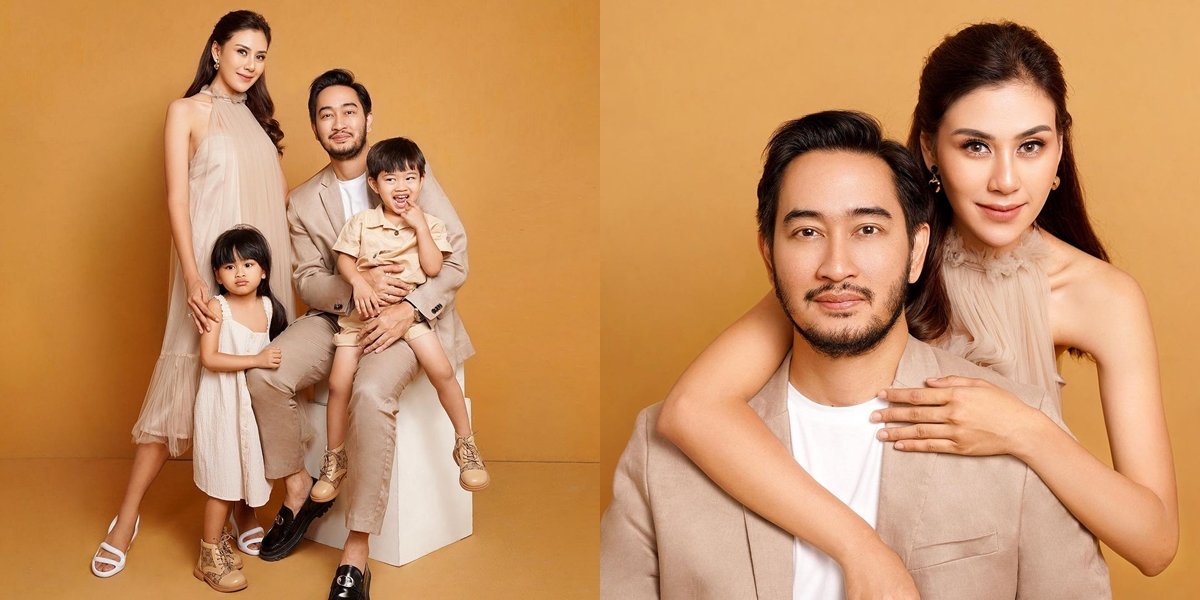Syahnaz and Jeje More Harmonious After Household Conflict, Latest Family Photoshoot Together with Two Little Champions