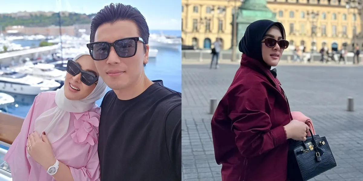 Syahrini and Reino Barack Haven't Returned to Indonesia for a Long Time, Finally Welcoming Jakarta with a Private Jet
