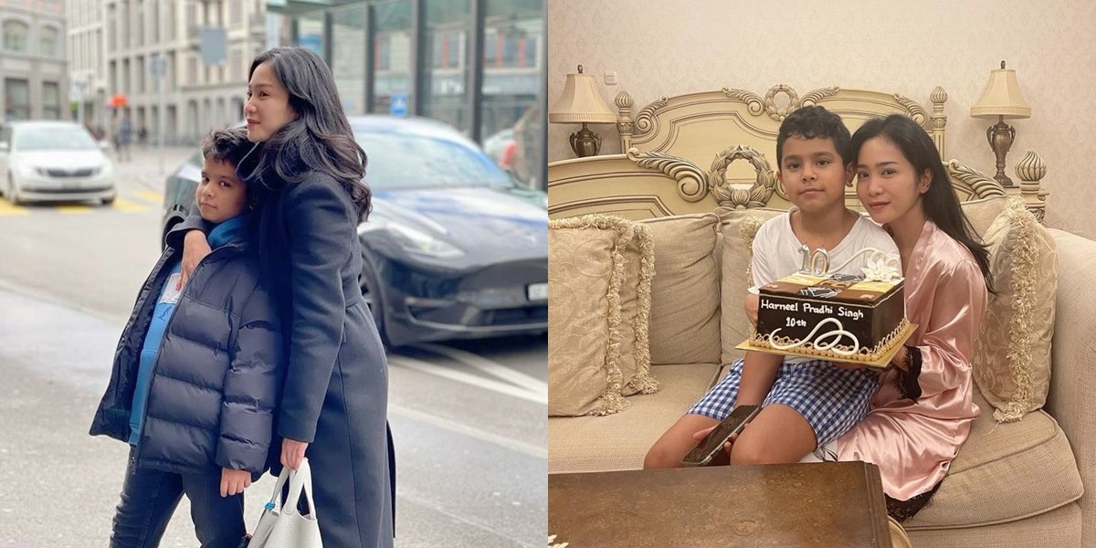 Wealthy, Portrait of Bunga Zainal Celebrating Her Child's Birthday Simply - Flood of Praise from Netizens