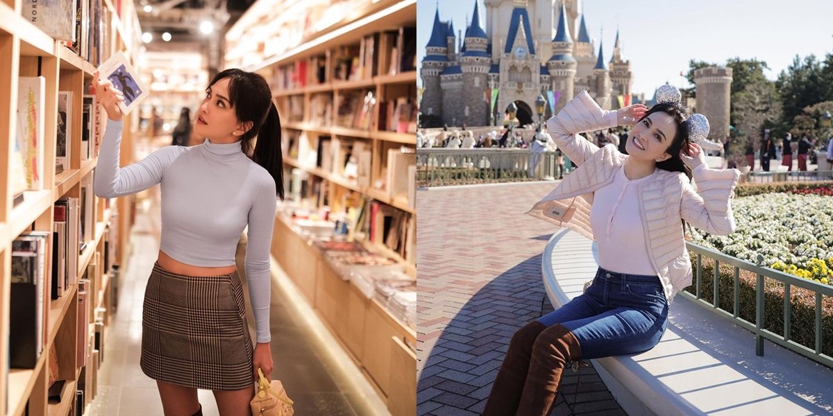 Not Inviting Husband, Here are 10 Photos of Shandy Aulia's Vacation with Claire in Japan - Admitting to Making Mistakes and Not Being a Perfect Mother