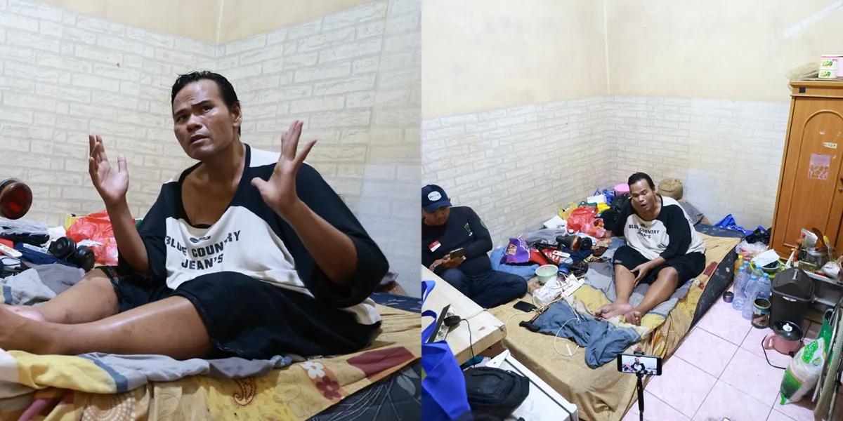 Can't Go Anywhere, Here are 8 Photos of Fahmi Who is Now Earning a Living from Live TikTok - Once Received a Whale Gift