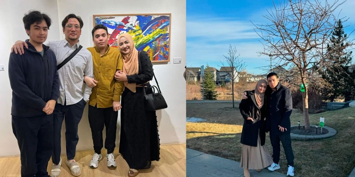 Not Only Accompanying Children to Continue Their Studies, 8 Portraits of Tengku Firmansyah who Claims to Look for Acting Jobs in Canada