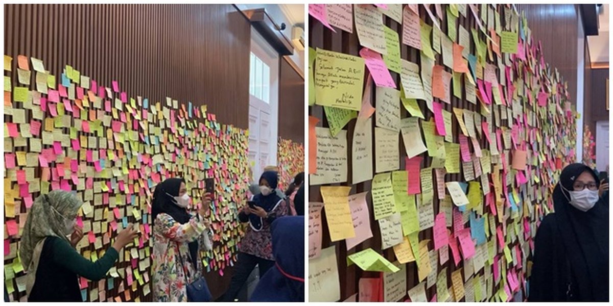 Not Just Flower Arrangements, Condolence Cards Fill the Pakuan Bandung Building Ahead of the Return of Eril's Body