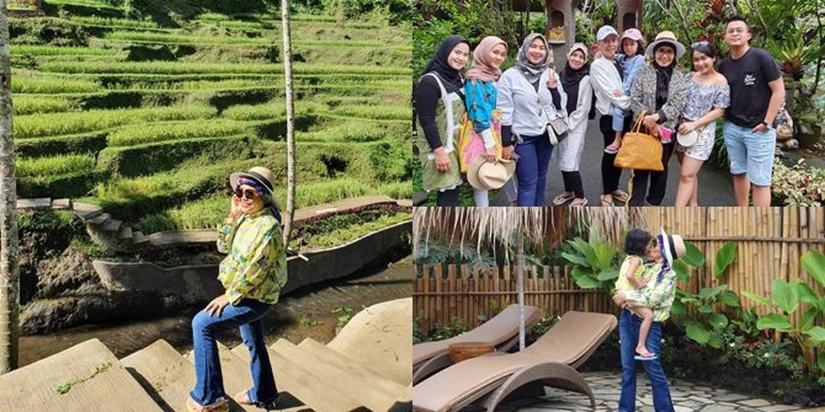 Not Losing Exciting, Here are 8 Photos of Ayu Ting Ting's Mother's Vacation in Bali