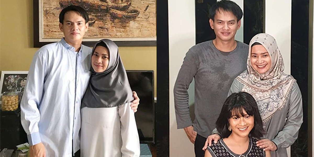 No Longer Alone, Here are 8 Pictures of Ikke Nurjanah's Eid with Her Husband and Family