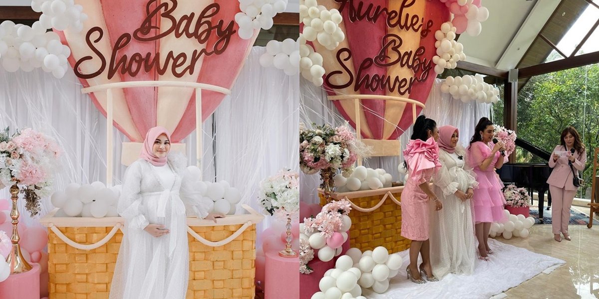 Not Long Anymore Will Welcome His First Child, Peek 15 Photos of Aurel's Appearance Details and the Fun of the Event at the Baby Shower Moment