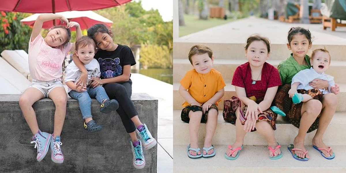 Not Related, Here are 9 Portraits of Celine Evangelista's Adopted Child with Her Three Siblings