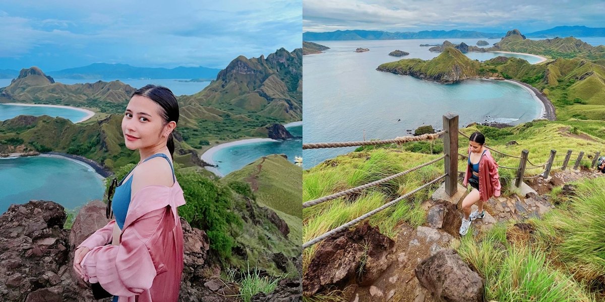 Ignoring Rumors of Closeness with Luna Maya's Ex, Here are 10 Photos of Prilly Latuconsina Enjoying a Vacation in Labuan Bajo - Even Swam in the Middle of the Rain 
