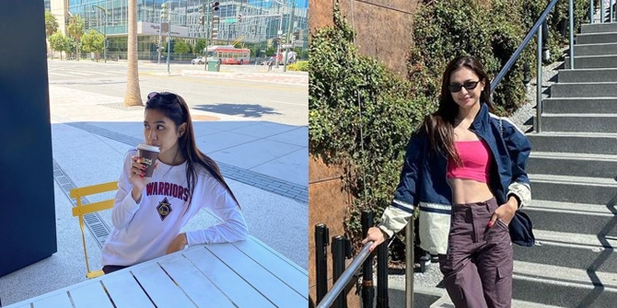 Not Accompanying Deva Mahendra, Here are 8 Photos of Mikha Tambayong's Vacation to America - Eating Together with Nikita Willy and Showing Off Her Flat Stomach